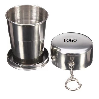 Stainless Steel Portable Folding Cup