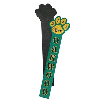 Paw Shaped Woven Bookmark