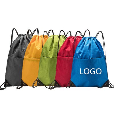 Drawstring Backpack Bag For Yoga/Travel/Hiking