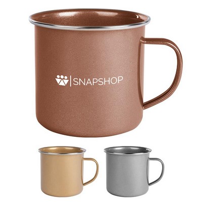 16 Oz. Steel Campfire Mug