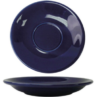 Vitrified Cobalt Blue Saucer to fit 3.5 Oz. Espresso Demitasse After Dinner Cup