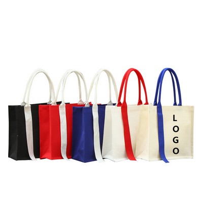 Canvas Tote Bags with Ribbon Styles