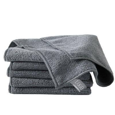 Gray Microfiber Cleaning Cloth