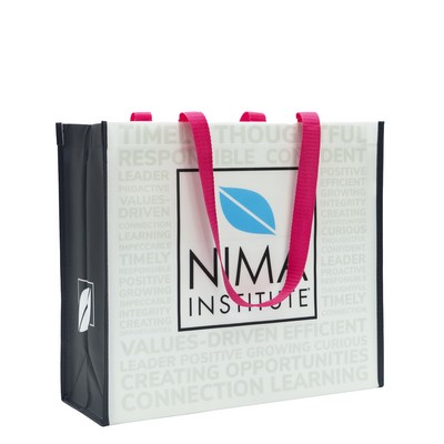 Premium Grade 135g Laminated Non-Woven PP Tote Bag 16"x14"x6"