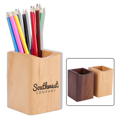 Wooden Pen Holder