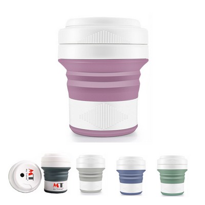 16oz Silicone Coffee Mug With Insulated Band