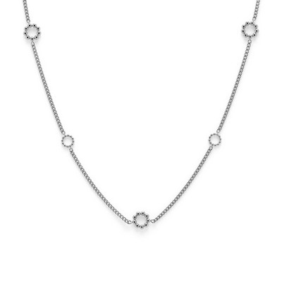 Olivia Burton® Vintage Bead Stainless Steel Caviar Bead Necklace