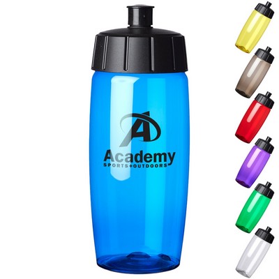 Plastic water bottles 19 oz sinker style