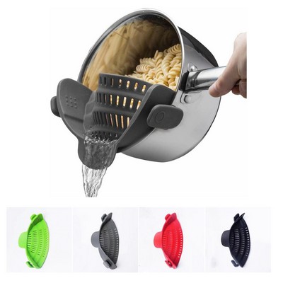 Adjustable Silicone Strainer For Pots, Pans, Bowls