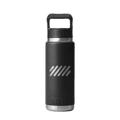 YETI® Rambler 26oz Straw Bottle w/ Black Lid