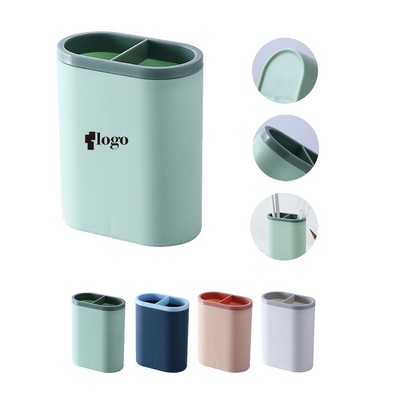 Student Solid Plastic Minimalist Pen Holder