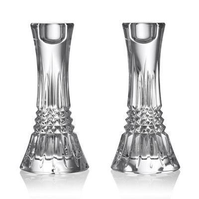 Waterford® 7'' Lismore Diamond Candlestick (Set of 2)