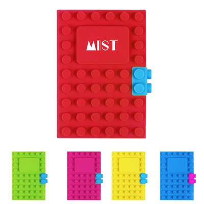 6A Silicone Notebook W/Building Blocks