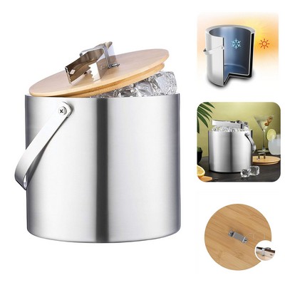 Stainless Steel Insulated Ice Bucket