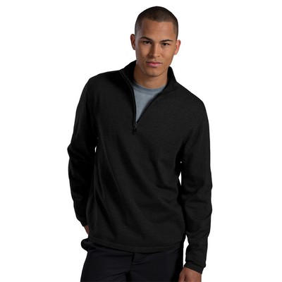 Edwards Unisex Quarter-Zip Sweater