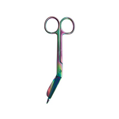 Prestige Medical - 5.5" Bandage Scissors - Rainbow Finish