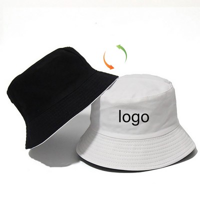 Bucket Hat Folding Sun Protection Double-sided Wear