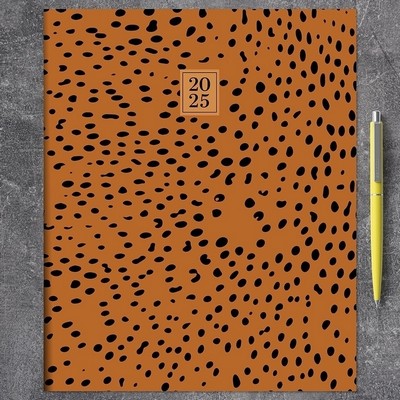 2025 Always Animal Print Large Monthly Planner