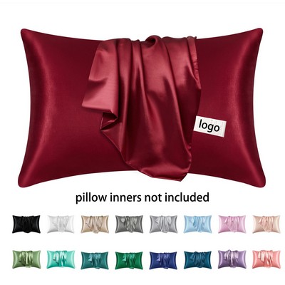 2 Pack Satin Pillowcase Cases