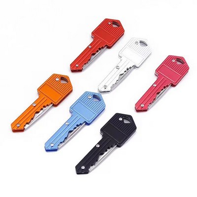 Folding Key Shaped Knife