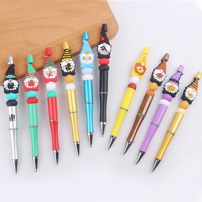 Santa Claus Silicone Bead Pen