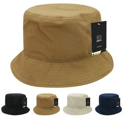 Decky Relaxed Ripstop Bucket Hat