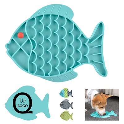 Fish Shaped Pet Slow Feeding Lick Mat