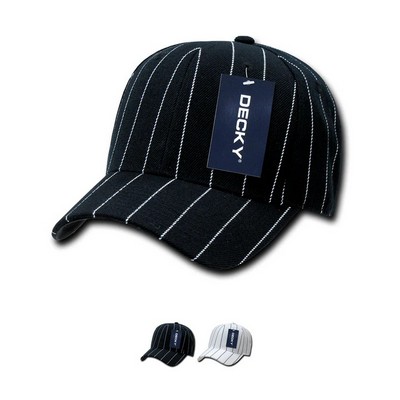 Decky Fitted Pin Stripe Baseball Hat