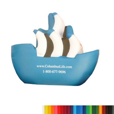 New Foam Ocean Liner Shaped Stress Reliever