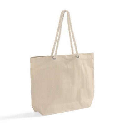 Rope Handle Beach Tote Bag