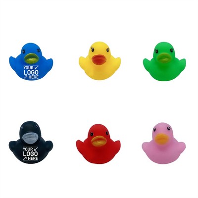 Colorful Rubber Duck Engaging Bath Toy