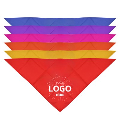 Full Color Pet Triangle Bandana