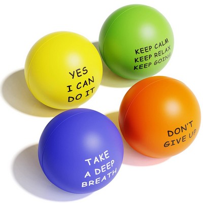 Motivational Stress Reliever Balls