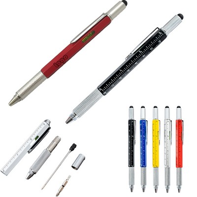 6 In 1 Metal Tool Pen