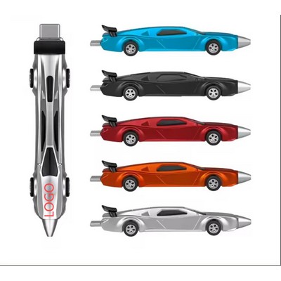 Plastic Promotional Car Shape Gift Pen