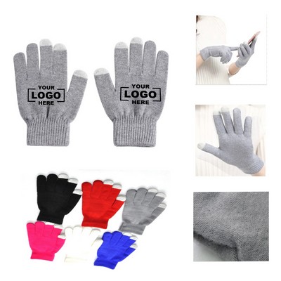 Unisex Touchscreen Gloves - One Size Fits Most - Affordable Price