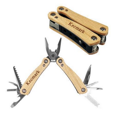 Wooden Multifunction Pocket Tool