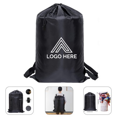 Polyester Laundry Backpack