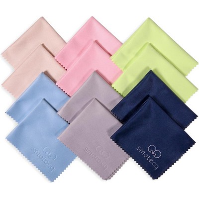 6"x 7" Silky Soft MicroFiber Cloth - Full Color