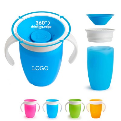 Silicone Baby Drinking Cup With Handle