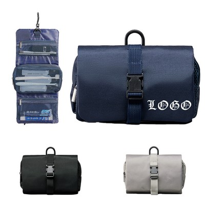 Detachable Buckle Toiletry Bag/ Hanging Travel Toiletry Bag