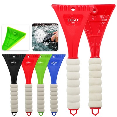 Foam Grip Windshield Ice Scraper for Car