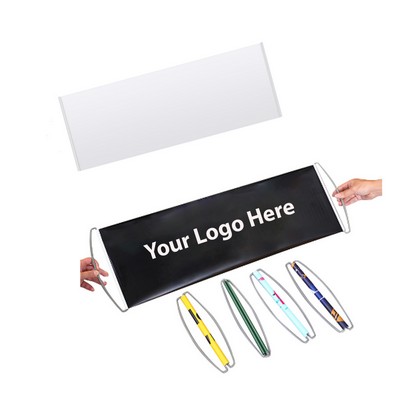 Custom Retractable Hand Held Scrolling Banner