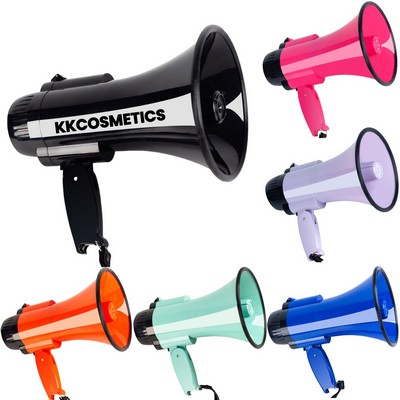 30W Portable Wireless Megaphone w/ Speaker