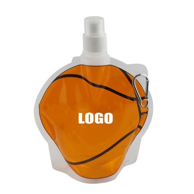 Various Basketball Water Bag With Carabiner