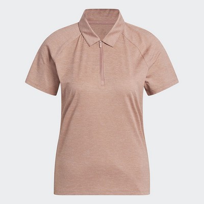 adidas Ladies Ultimate365 Heathered Twistknit Polo