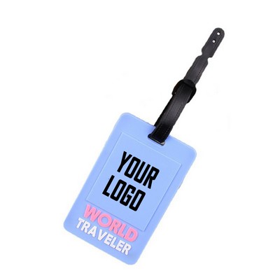 PVC Soft Rubber Luggage Tag