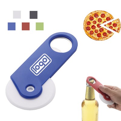 Pizza Cutter With Bottle Opener