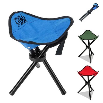 Outdoor Folding Tripod Camping Stool