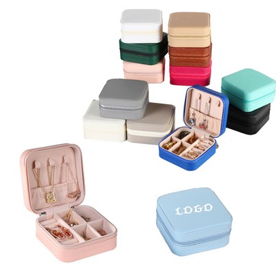 PU Leather Small Jewelry Box